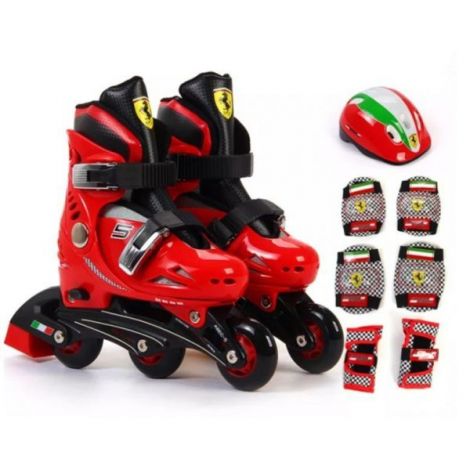 Role ferarri masura 29 - 32 rosii cu set protectie - imagine 10